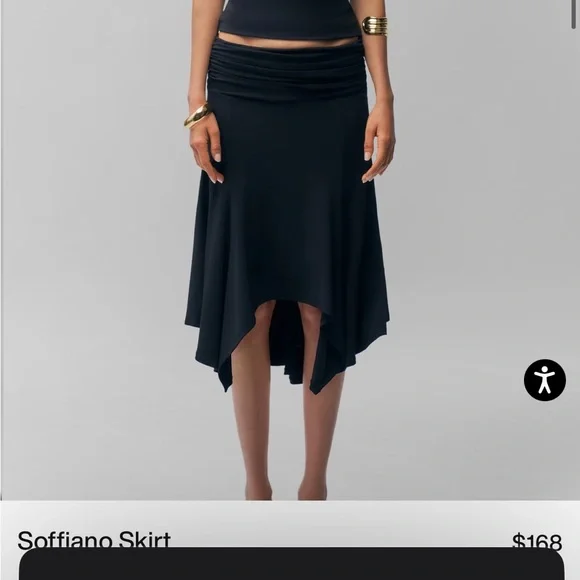 Soffiano Skirt Danielle Guizio - Picture 2 of 3
